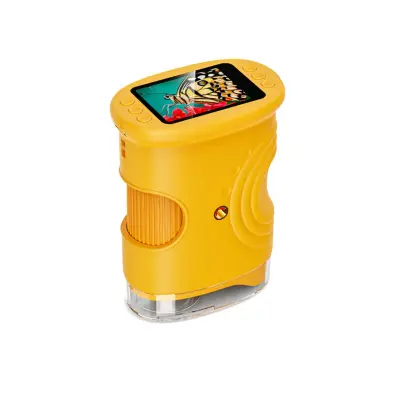Ročni digitalni mikroskop – do 1000x, 2MP kamera, 2.0-inch IPS zaslon Yellow