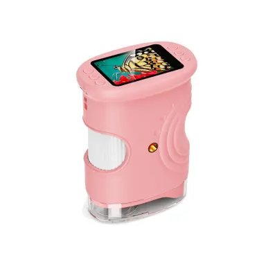 Ročni digitalni mikroskop – do 1000x, 2MP kamera, 2.0-inch IPS zaslon Pink