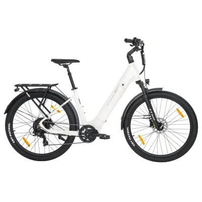 Mestno električno kolo TTGO Z3 27,5'', 48V 15Ah odstranljiva baterija, bela