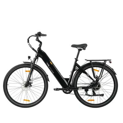 Električno mestno kolo TTGO C3SE, baterija 36V 18Ah, pnevmatike 28”, črna