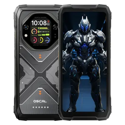 OSCAL TANK 1 pametni robustni telefon 16GB + 512GB, črn