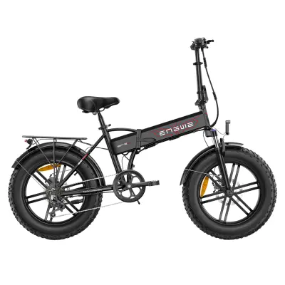 Zložljivo električno kolo ENGWE EP-2 BOOST 250W z debelimi pnevmatikami 20*4.0 in dosegom 120 km, črno