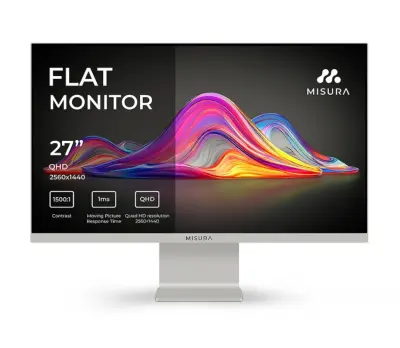 27" barvni IPS monitor 120 Hz - MISURA VIVA Moon Silver
