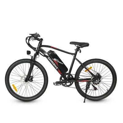 Električno gorsko kolo SAMEBIKE EBE2 24", senzor navora, baterija 36 V 13 Ah, črna