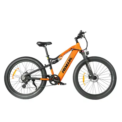 PASELEC GS9 električno gorsko kolo za trekking, 48V 16Ah, 27,5" za vsak teren, oranžno