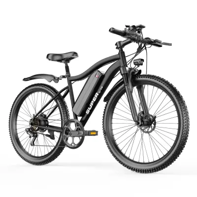 TOOFLY G73 Električno kolo 250W, 48V 13Ah odstranljiva baterija, 26" za mestno uporabo, črna