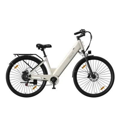 PIXAR C1 mestno električno kolo 250W 36V 13Ah, 28”, 25 km/h, doseg 50 km, bež