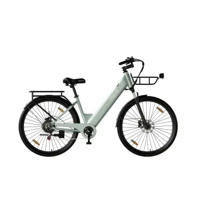 PIXAR C1 Pro električno kolo, 36V 18Ah Samsung baterija, 28" City Commuter, zeleno