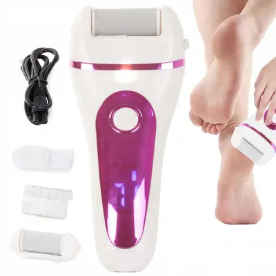 Aku. LCD električna pila za noge pedikuro LED USB