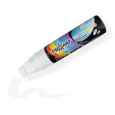 Flomaster za steklo levia kredni bel 28g 157041