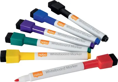 Flomaster za belo tablo nobo dry-erase mix barve 1/6 1903792