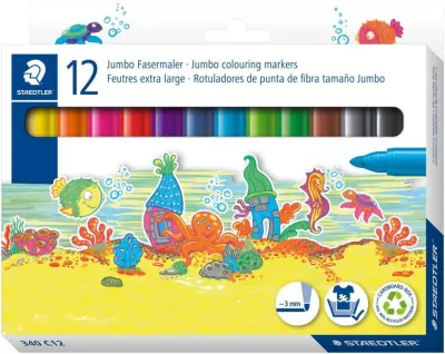 Flomaster šolski staedtler 340 1/12 debel