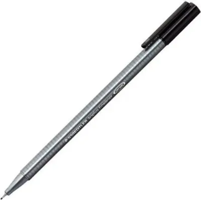 Flomaster staedtler 334 triplus 0,3mm črn