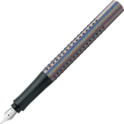 Nalivno pero faber-castell glam silver m
