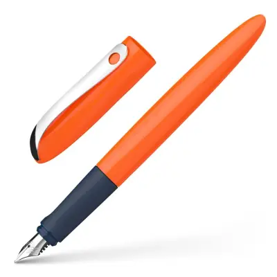 Nalivno pero schneider wavy oranžen