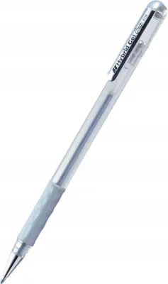 Roler pentel pentel hybrid gel grip srebrn 0,8mm