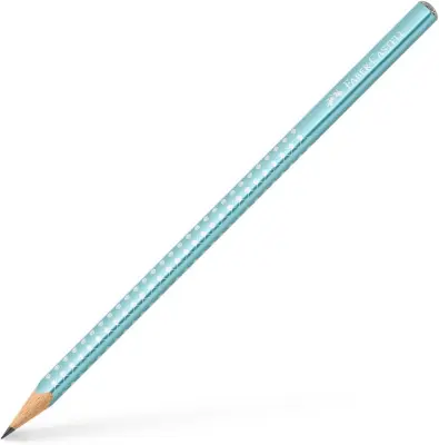 Svinčnik b grafitni faber-castell trioglat sparkle ocean