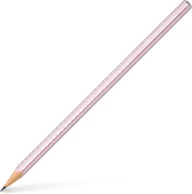 Svinčnik b grafitni faber-castell trioglat sparkle metallic