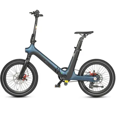 Zložljivo električno kolo Maxtron Smart 30, baterija 36 V 9,6 Ah, 20", modro
