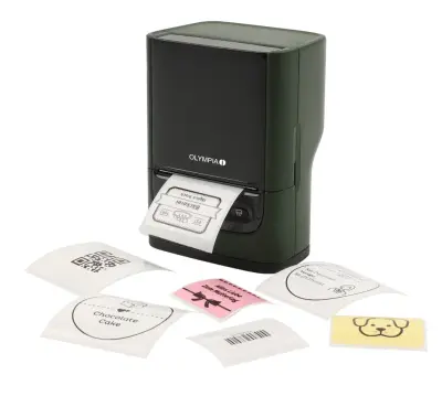 Tiskalnik nalepk olympia pm220 zelen 6303