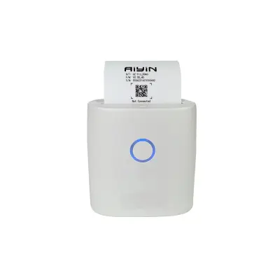 Mini termalni tiskalnik etiket, Bluetooth, Type-C, 300 dpi, 48mm White