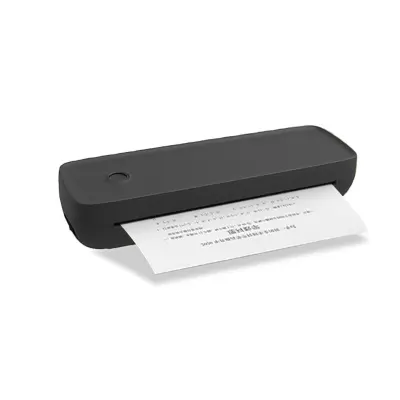 Mini A4 Termalni Tiskalnik za Dom - 300 DPI, Brezžična Bluetooth Povezljivost Black