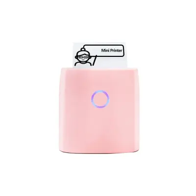 Mini termični tiskalnik etiket BT 203 dpi, 48mm, Type-C, 1000mAh Pink