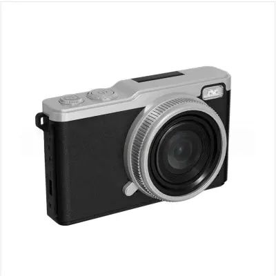 6400-pixel digitalni fotoaparat 64MP CCD, 4K video, 16x zoom, Type-C Black