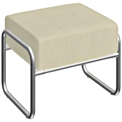 HOMCOM opora za noge poliester 52D x 42Š x 42V cm bež