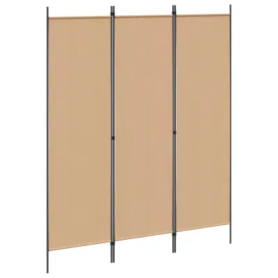 vidaXL Pregrada Bež 150 x 180 cm Blago