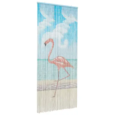 vidaXL Zavesa proti insektom večbarvno 200 x 90 cm Bambus
