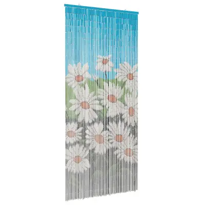 vidaXL Zavesa proti insektom večbarvno 200 x 90 cm Bambus