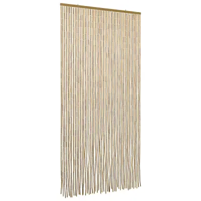 vidaXL Zavesa proti insektom večbarvno 100 x 200 cm Bambus