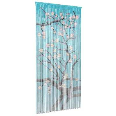 vidaXL Zavesa proti insektom večbarvno 200 x 100 cm Bambus
