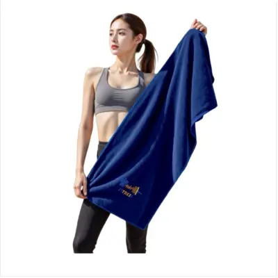 Microfiber Gym Sweat Towel – Quick-Dry, Super Absorbent Workout Towel DarkBlue