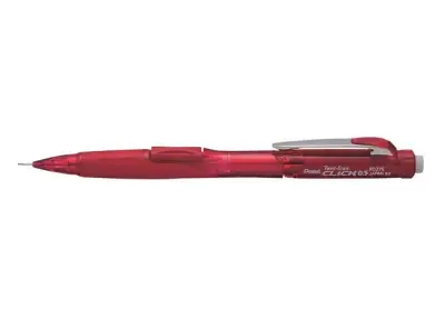 Svinčnik tehnični pentel 0,5 twist-erase click rdeč