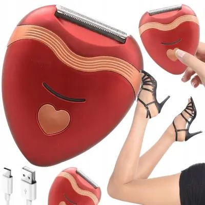 Ženski aku. mini električni epilator za noge bikini telo USB