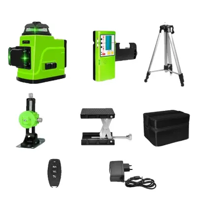 Laser nivo, daljinski upravljalnik, pulzni način, IE12G-DC11G-H15