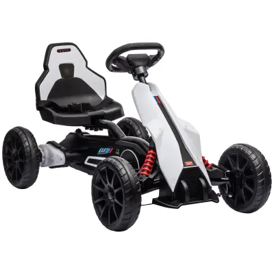 HOMCOM Otroški električni gokart 12V 3-5 km/h z 2-smerno nastavitvijo