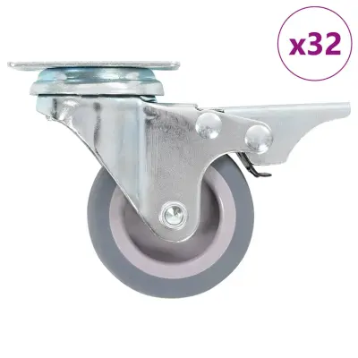 vidaXL Gibljiva kolesa 32 kosov 50 mm