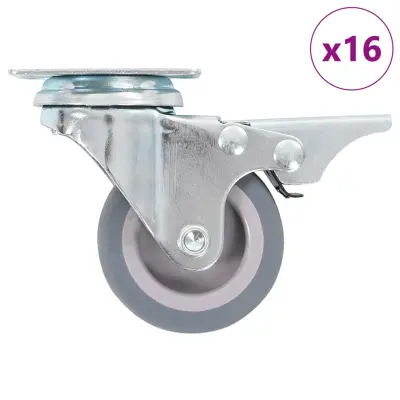 vidaXL Gibljiva kolesa 16 kosov 50 mm