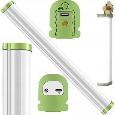 LED aku. svetilka s senzorjem gibanja magnetna 50cm USB