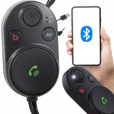 Bluetooth 5.3 avto ddajnik adapter USB AUX ojačevalec nizkih tonov