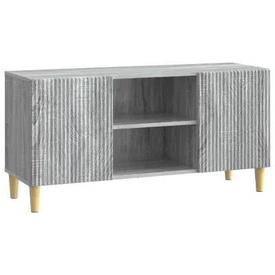 vidaXL TV omarica Siva Sonoma 102 x 34,5 x 50 cm Inženirski les