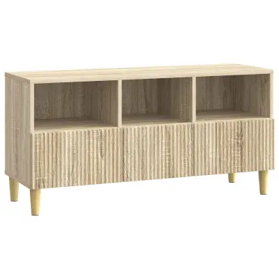 vidaXL TV omarica Sonoma hrast 102 x 34,5 x 50 cm Inženirski les