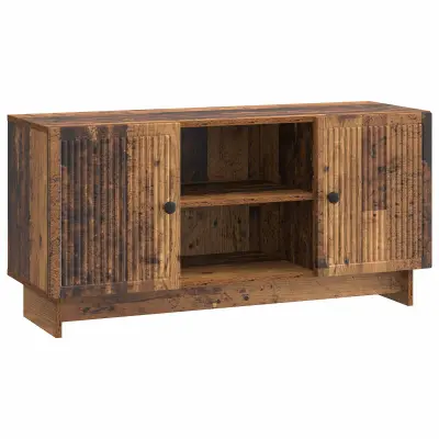 vidaXL TV omarica Star les 102 x 34,5 x 50 cm Konstruiran les