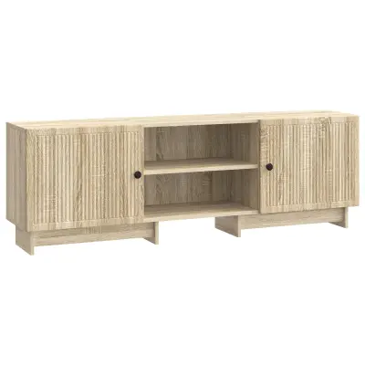 vidaXL TV omarica Sonoma hrast 150 x 31 x 50 cm Konstruirano leseno