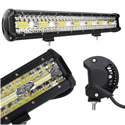Alu. 140 LED 420W reflektor za vozila in stroje hladno bel 12-24V 51cm IP68