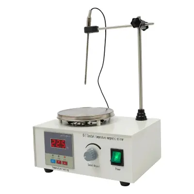 Magnetni mešalnik, nastavljiva hitrost 0-2000 RPM, nadzor temperature 32-210.2°F, 250W ogrevanje