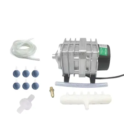 Hailea Kompresor za Zrak, Zasnovan za Ribe, ACO-308Dodatki, EU adapter 220V-50HZ